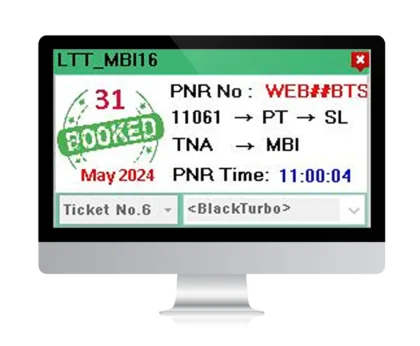 Black Turbo Tatkal Software