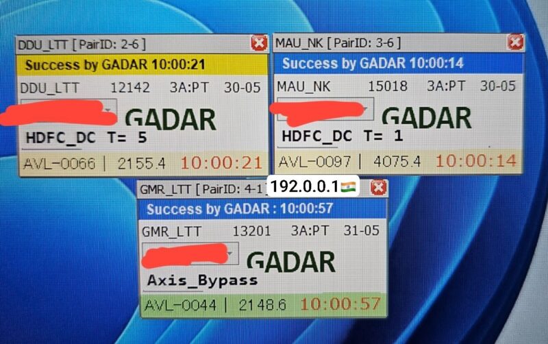 Gadar Tatkal Software